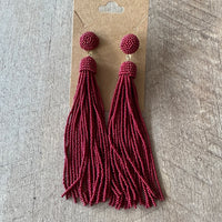 Beaded Dangle Earrings
