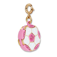 CHARM IT! Gold Glitter Soccer Ball