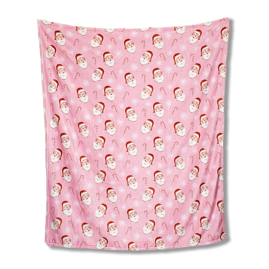 Santa Cutie Throw Blanket