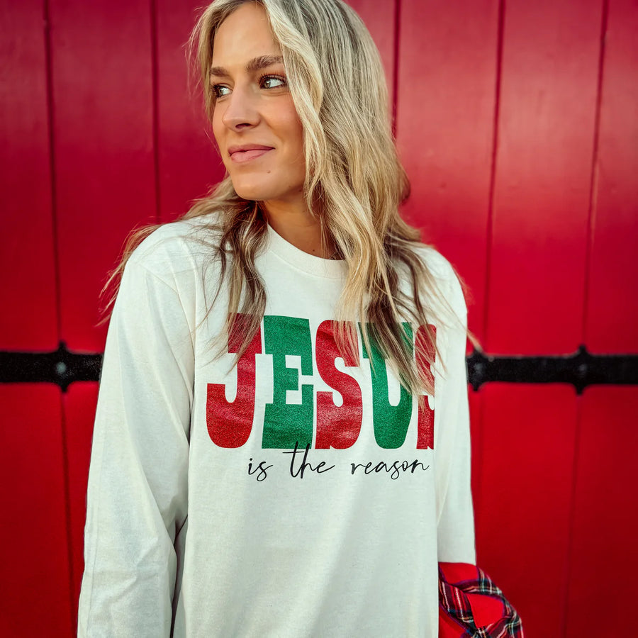 Jesus is the Reason Long Sleeve Tee {SPECIAL ORDER}