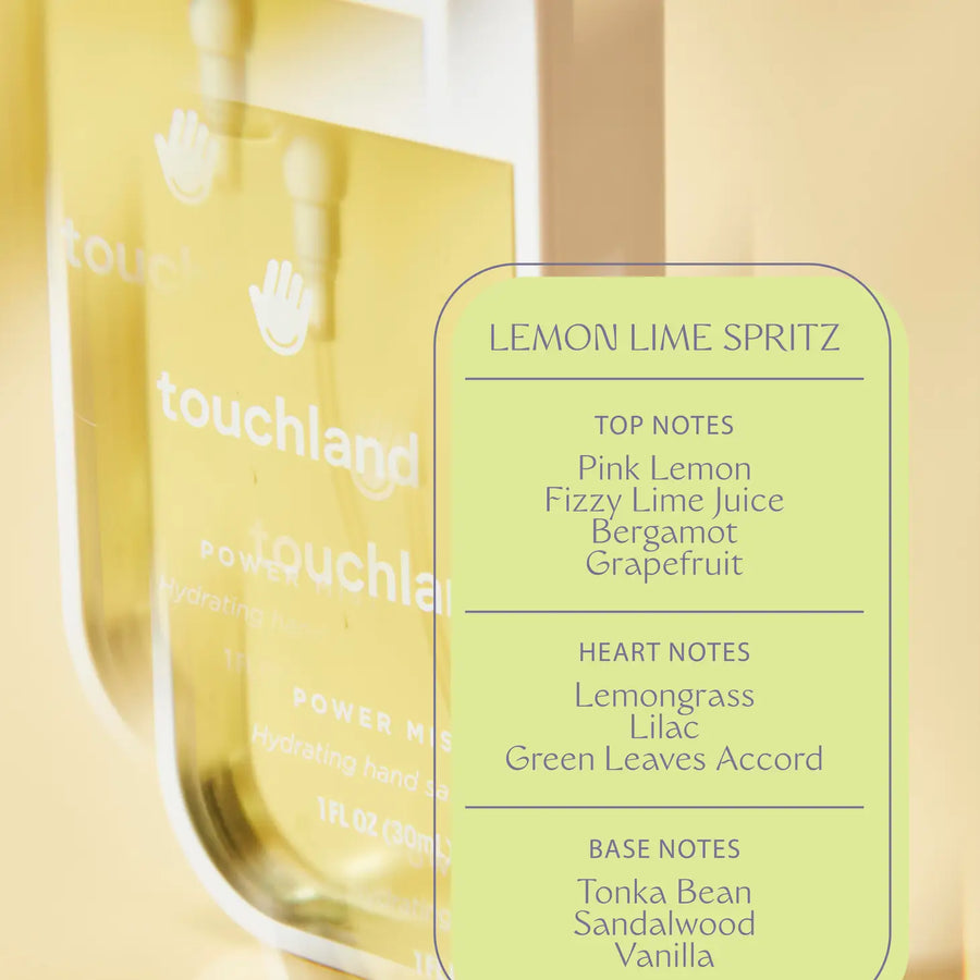 Touchland Power Mist Hand Sanitizer - Lemon Lime
