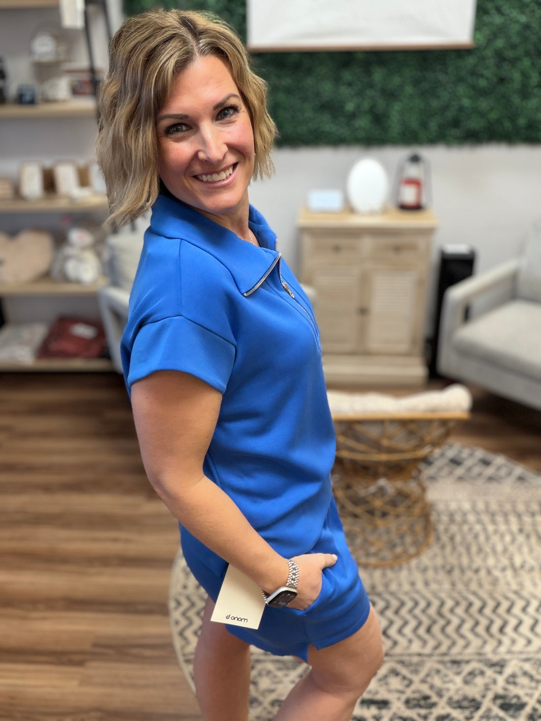 Laguna Half-Zip Ace Set - Deep Indigo