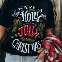 Holly Jolly Christmas Graphic Tee {SPECIAL ORDER}