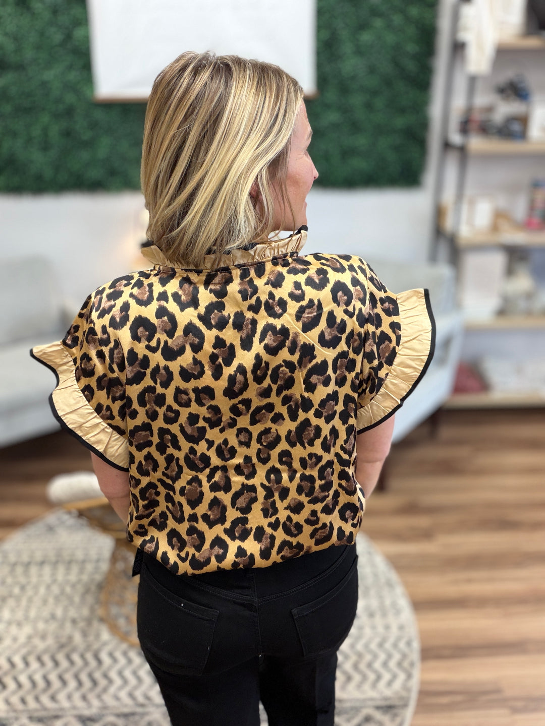 Wild at Heart Leopard Blouse