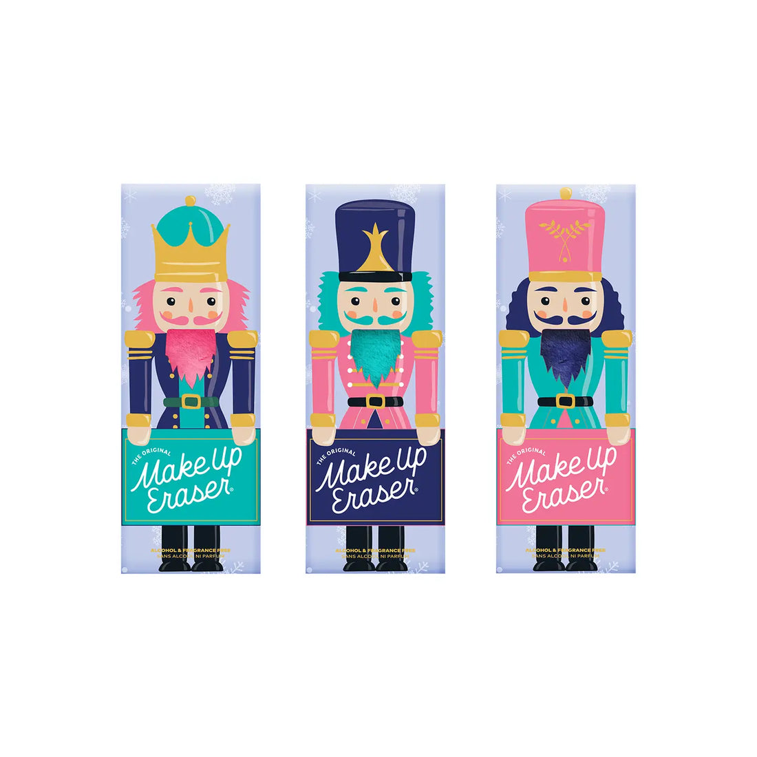 Makeup Eraser Nutcracker 3-Piece Set