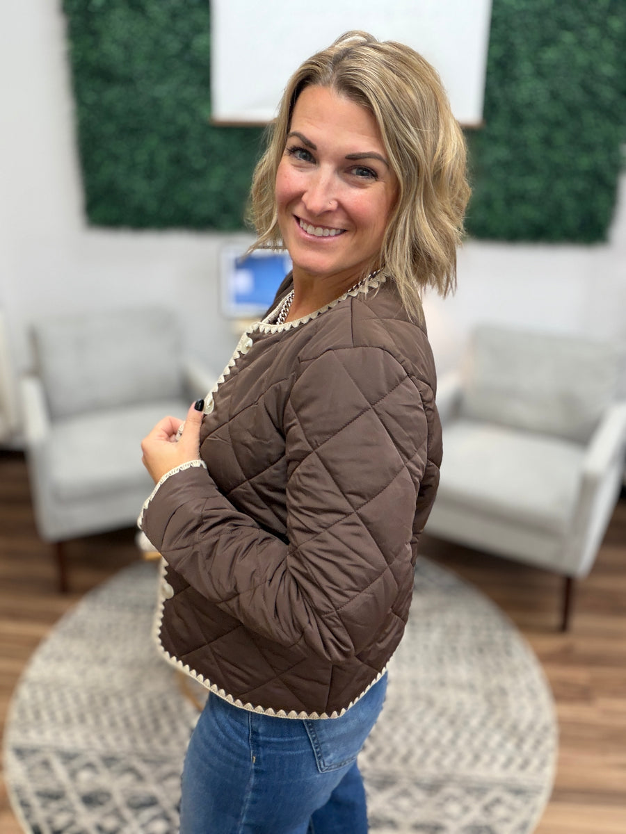 Quilted Puffer Jacket