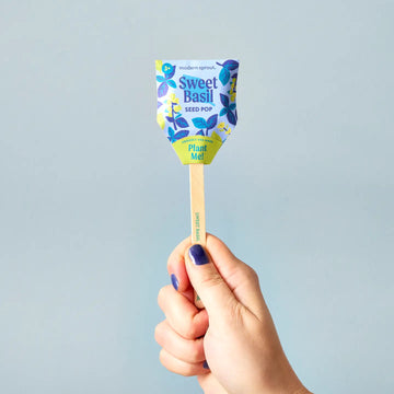 Sweet Basil Garden Seed Pop