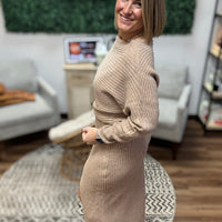 Midi Knit Sweater Dress