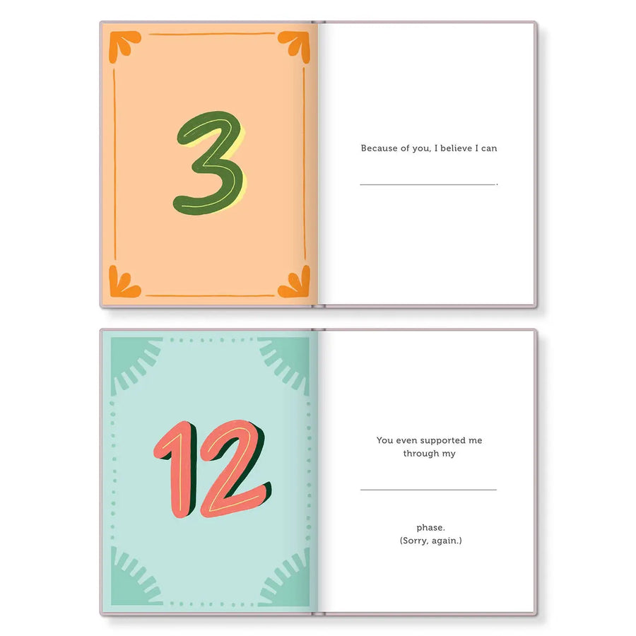 About Mom - Fill In the Love Journal