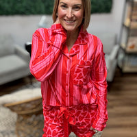 Heartfelt Ruffles Pajama Set