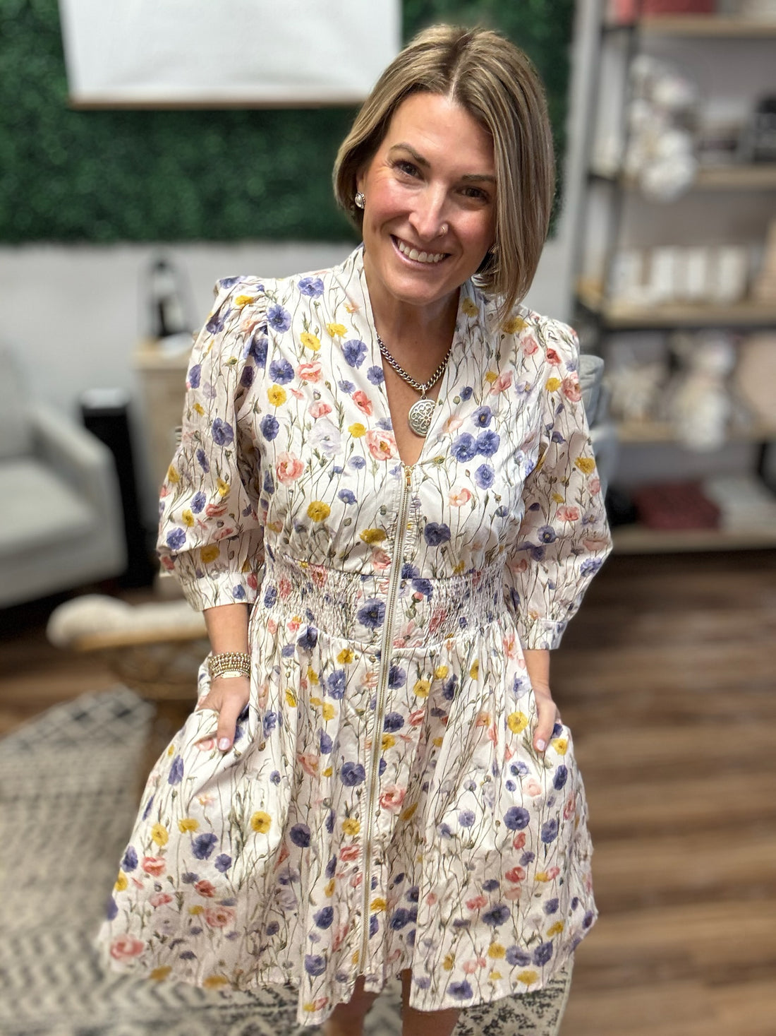 Wildflower Smocked Waist Dress