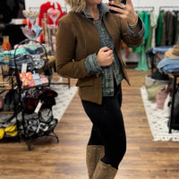 Clarissa - Mixed Media Jacket