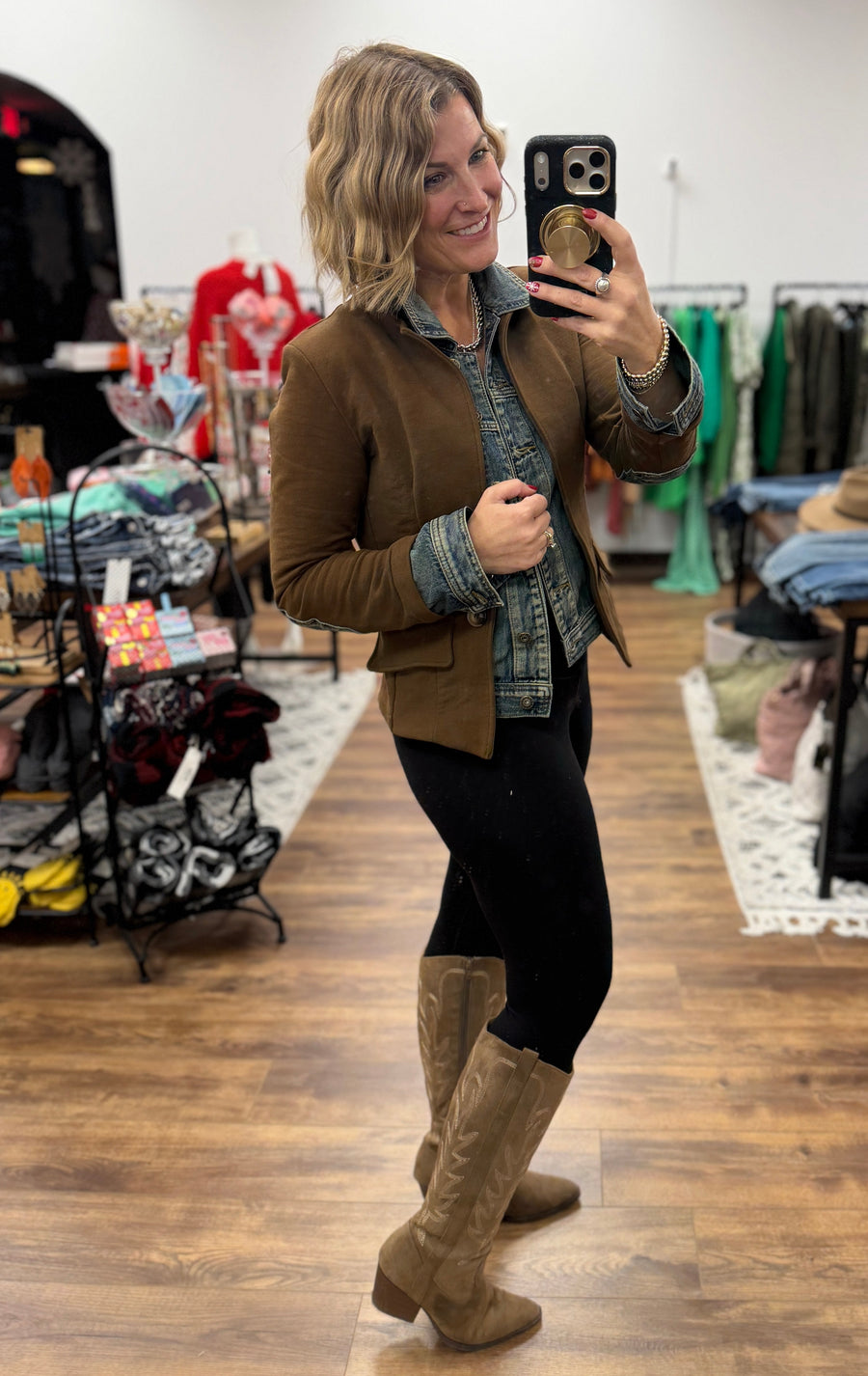 Clarissa - Mixed Media Jacket