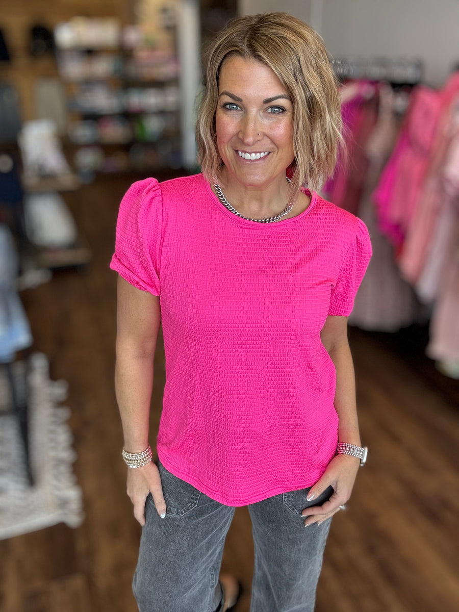 Oh So Chic Textured Top
