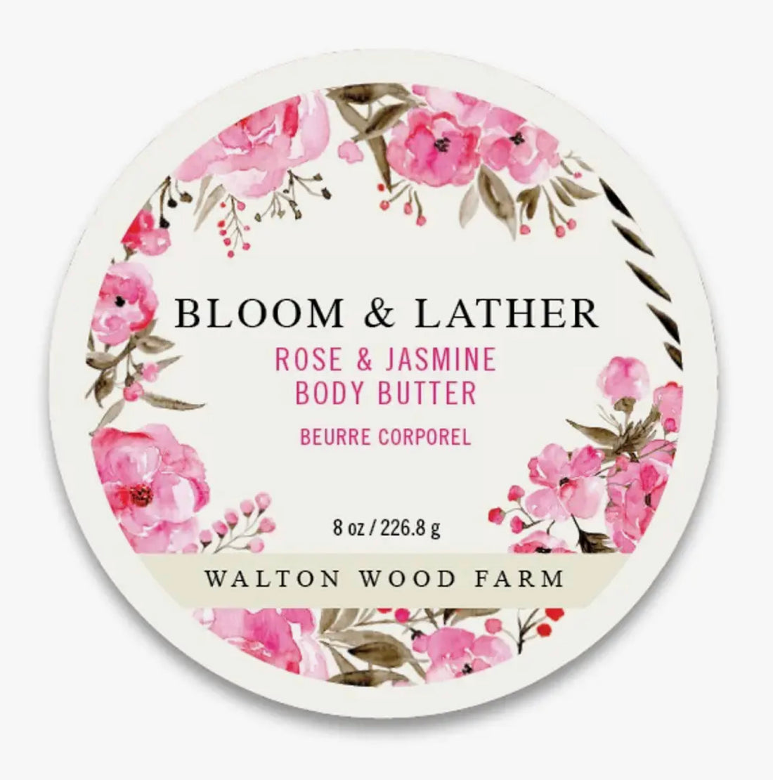 Walton Wood Rose & Jasmine Body Butter