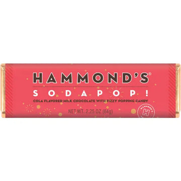 Soda Pop Milk Chocolate Candy Bar