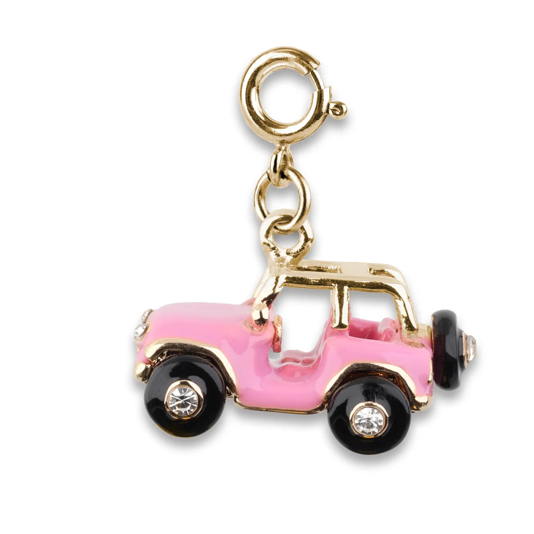 Charm It! Pink Jeep Charm