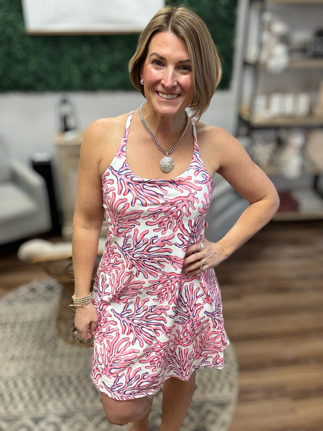 Avery Dress with Built-In Bra and Shorts