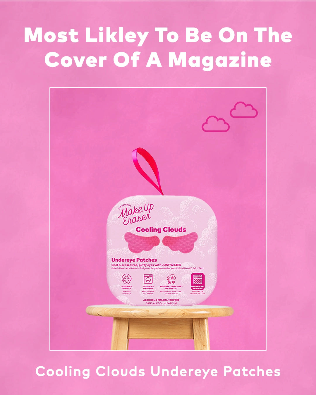 Cooling Clouds Reusable Under Eye Patches