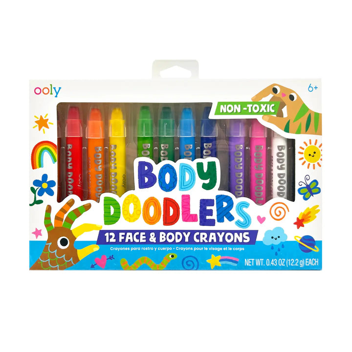 Body Doodlers: Face &amp; Body Crayons