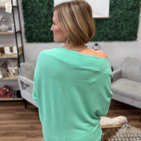 Day to Night Dolman - Seafoam