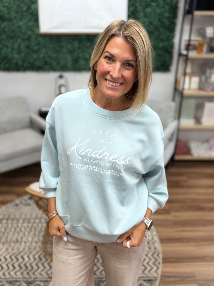 Kindness Starts with Us Comfy Pullover