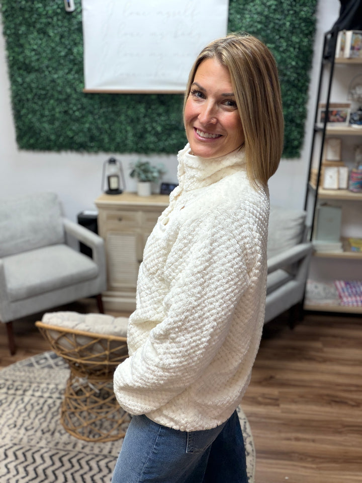 Simply Southern - Simply Soft Pullover - Cream