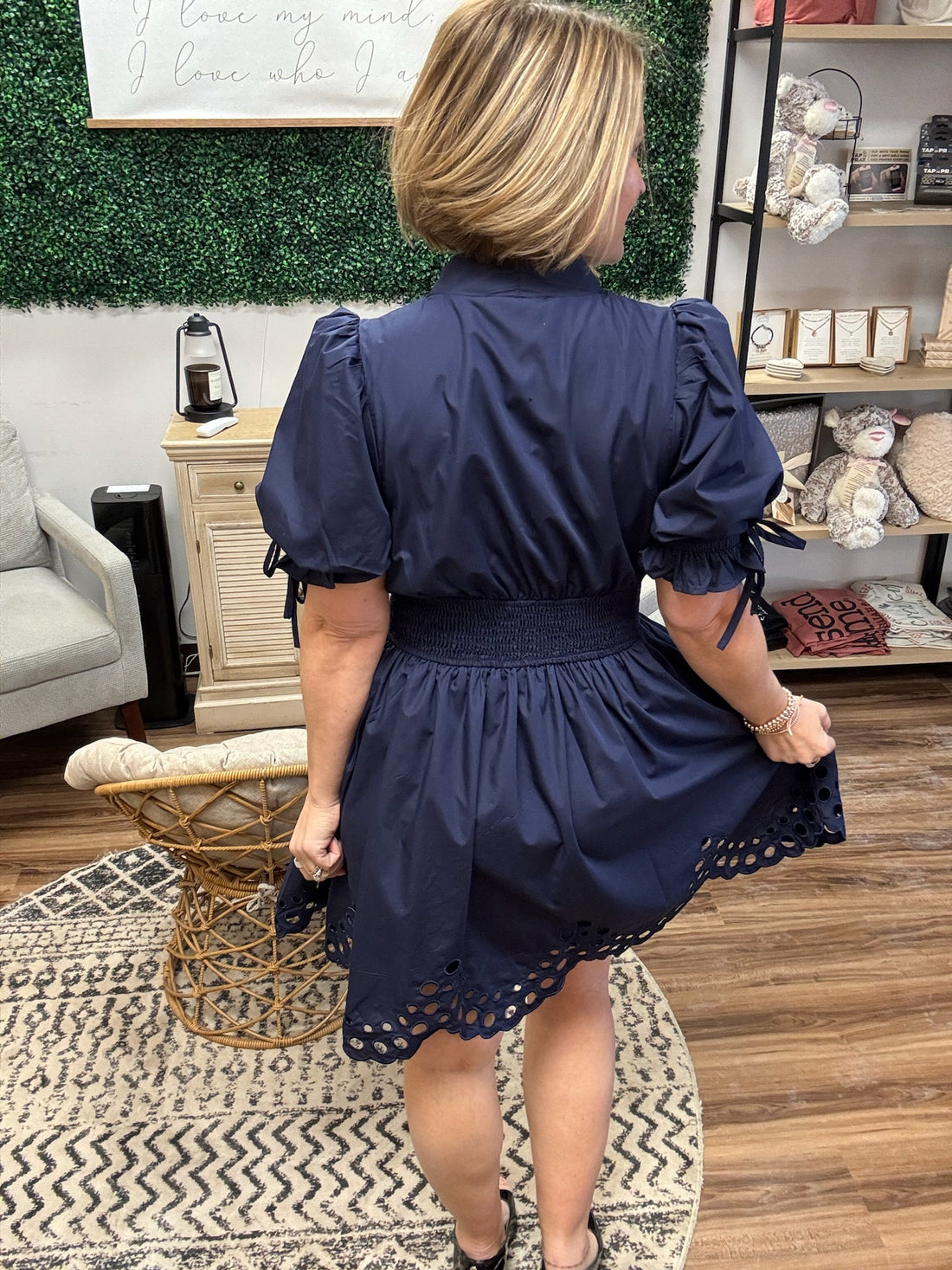 Midnight Moment Zip Dress