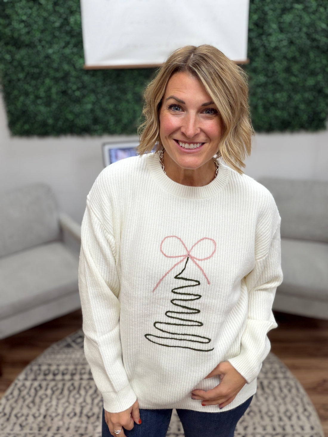 All Spruced Up Sweater