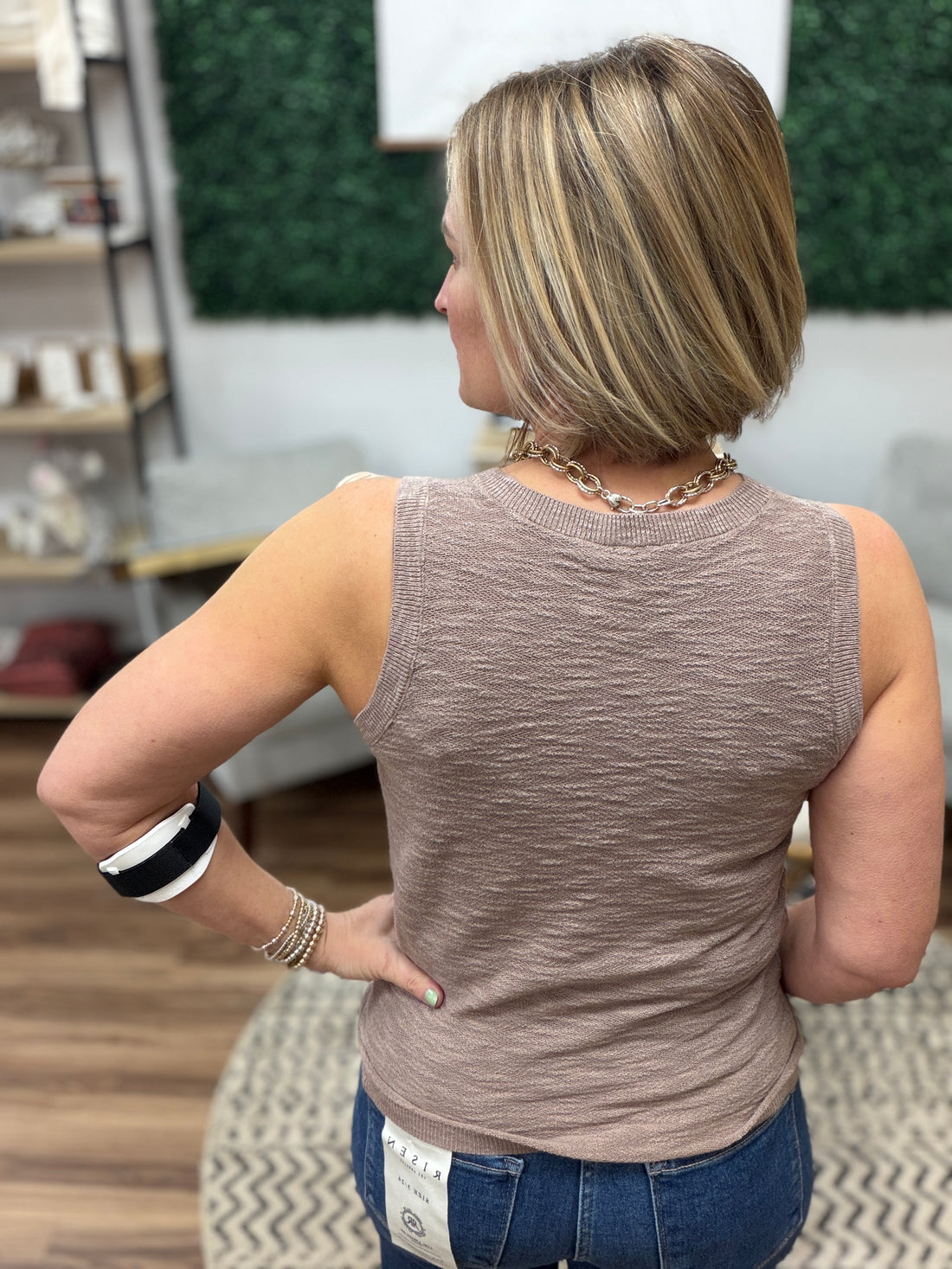 Rowan Tank - Mocha