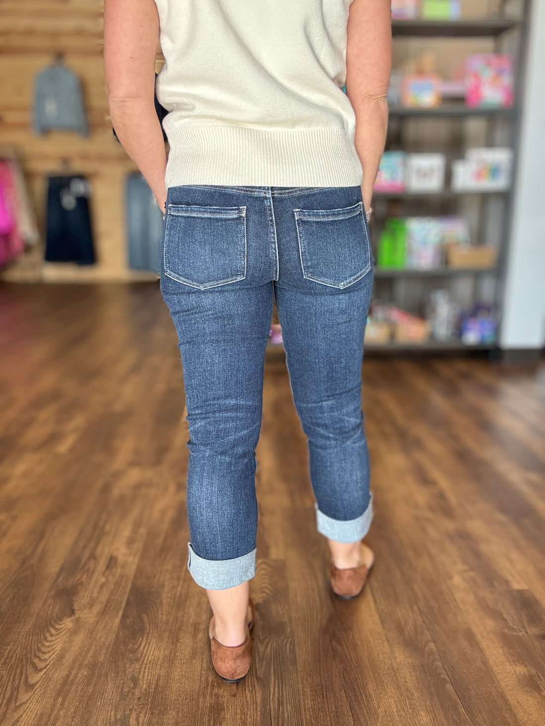 Liverpool - Charlie Crop Wide Rolled Cuff
