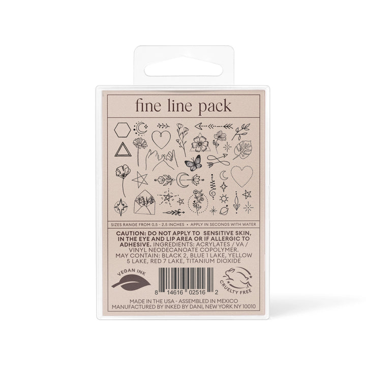 INKED by Dani - Temporary Fine Line Tattoo