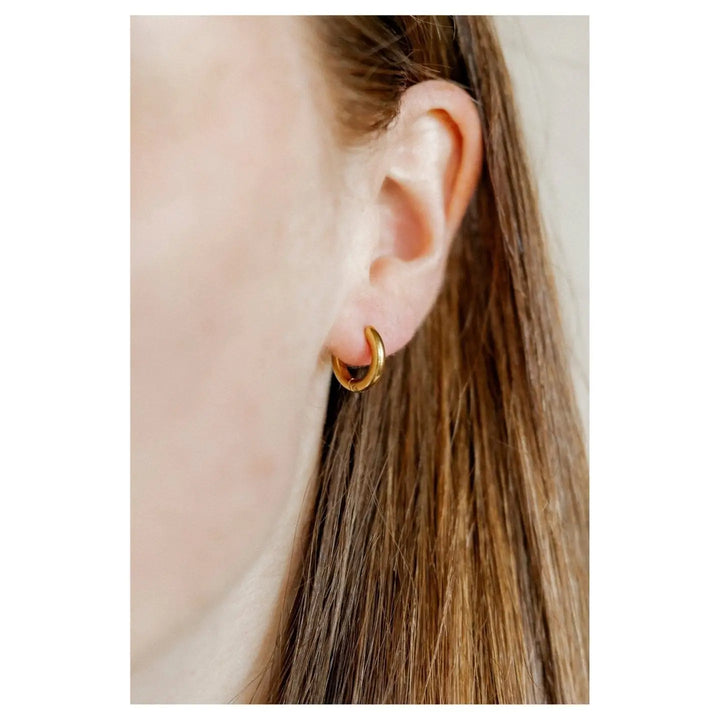 Linny Co - Gold Scarlet Hoop 8mm