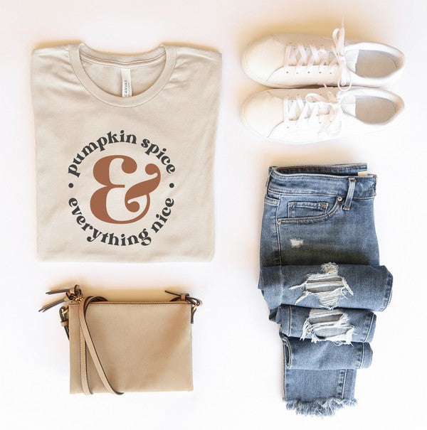 Pumpkin Spice & Everything Nice Graphic Tee