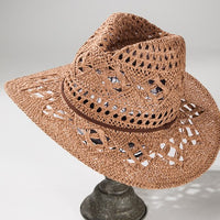 Handwoven Open-Weave Panama Hat