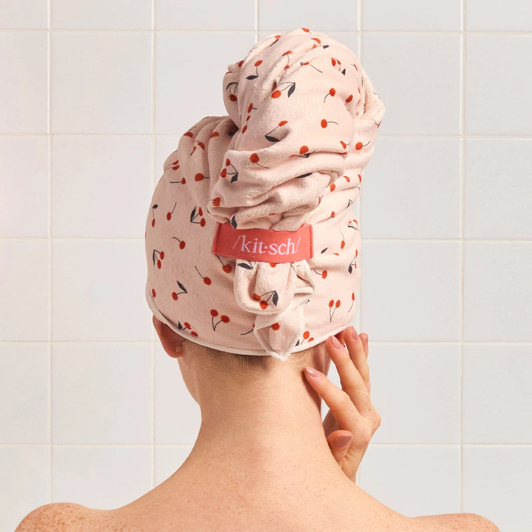 Very Cherry XL Hair Towel Wrap