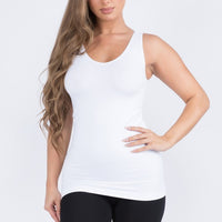 Reversible V or U Neckline Seamless Tank