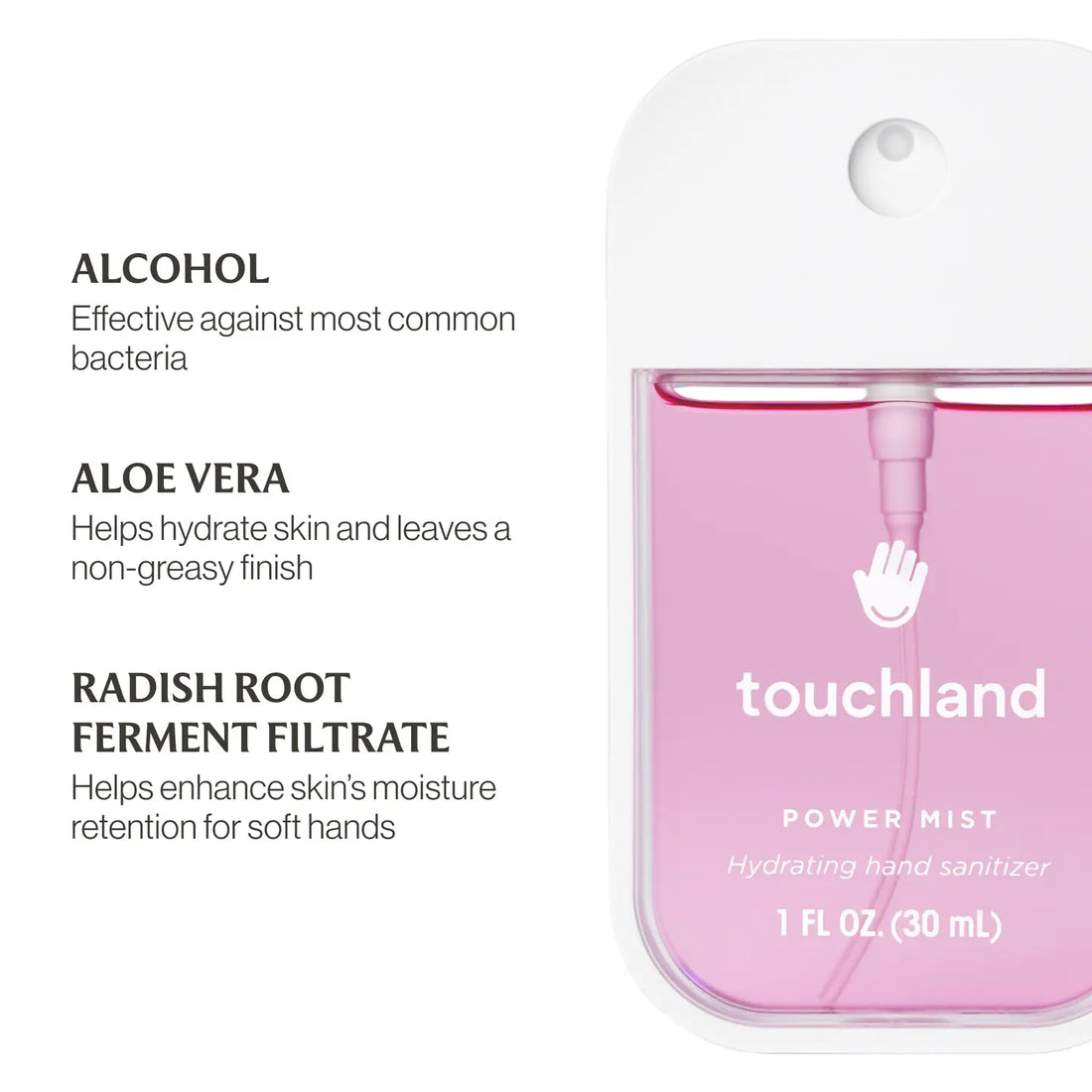 Touchland Power Mist Hand Sanitizer - Berry Bliss