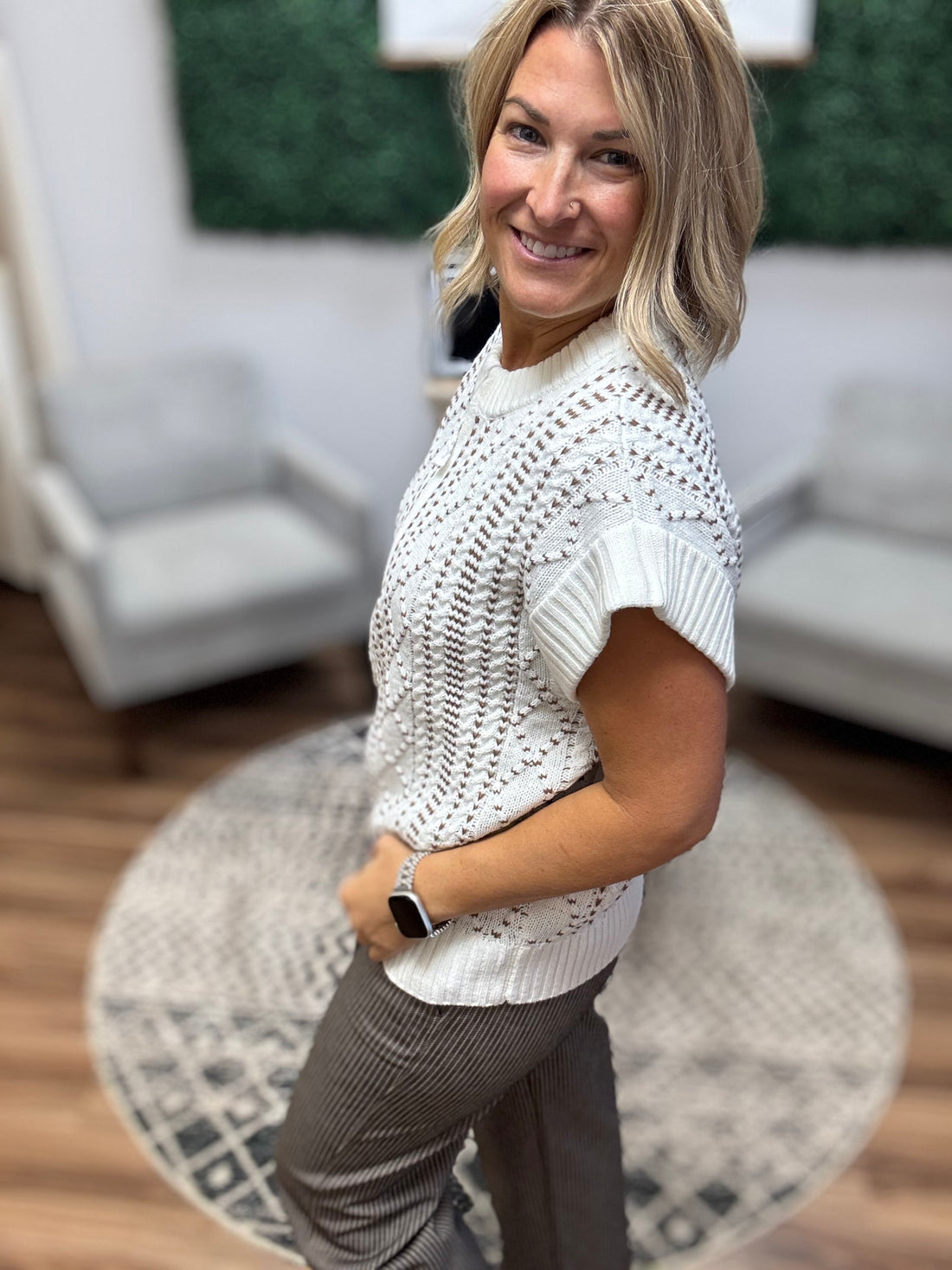 Liverpool - Cap Sleeve Dolman Sweater