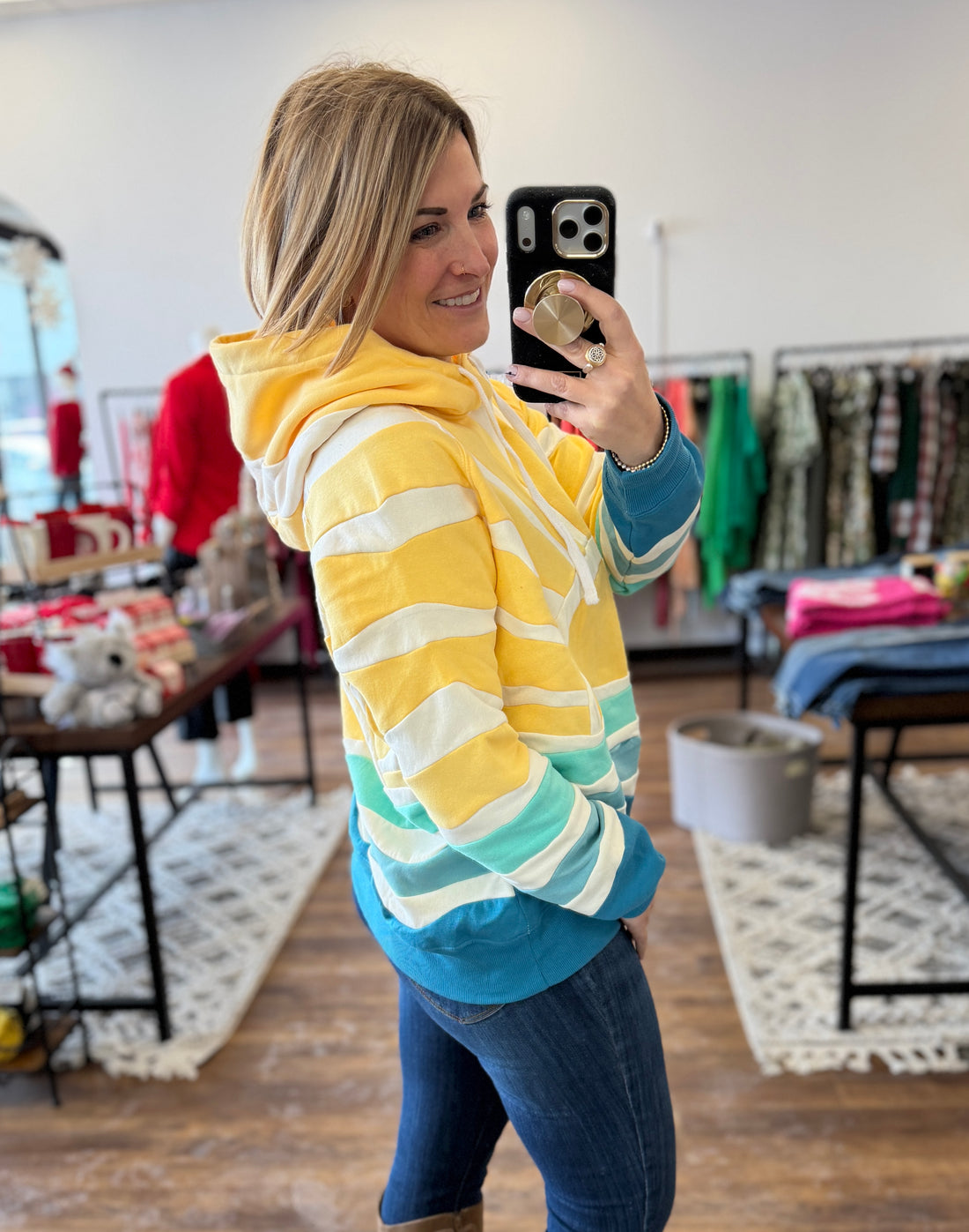 Sunshine Patchwork Hoodie