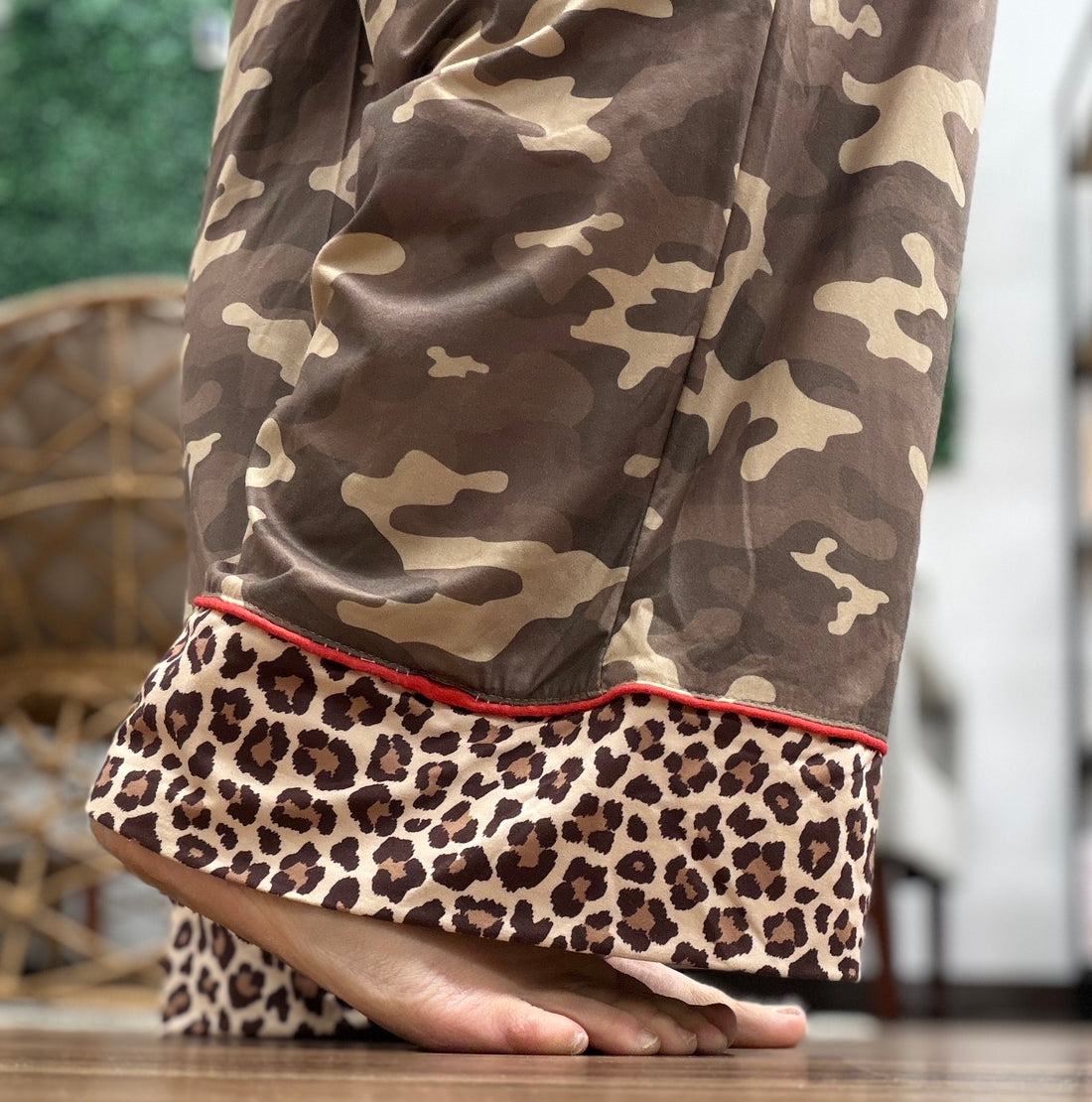 Christmas Luxe Pajama Set - Camo