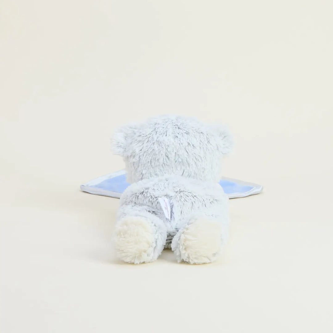 Warmies® Brown Marshmallow Bear Blanket