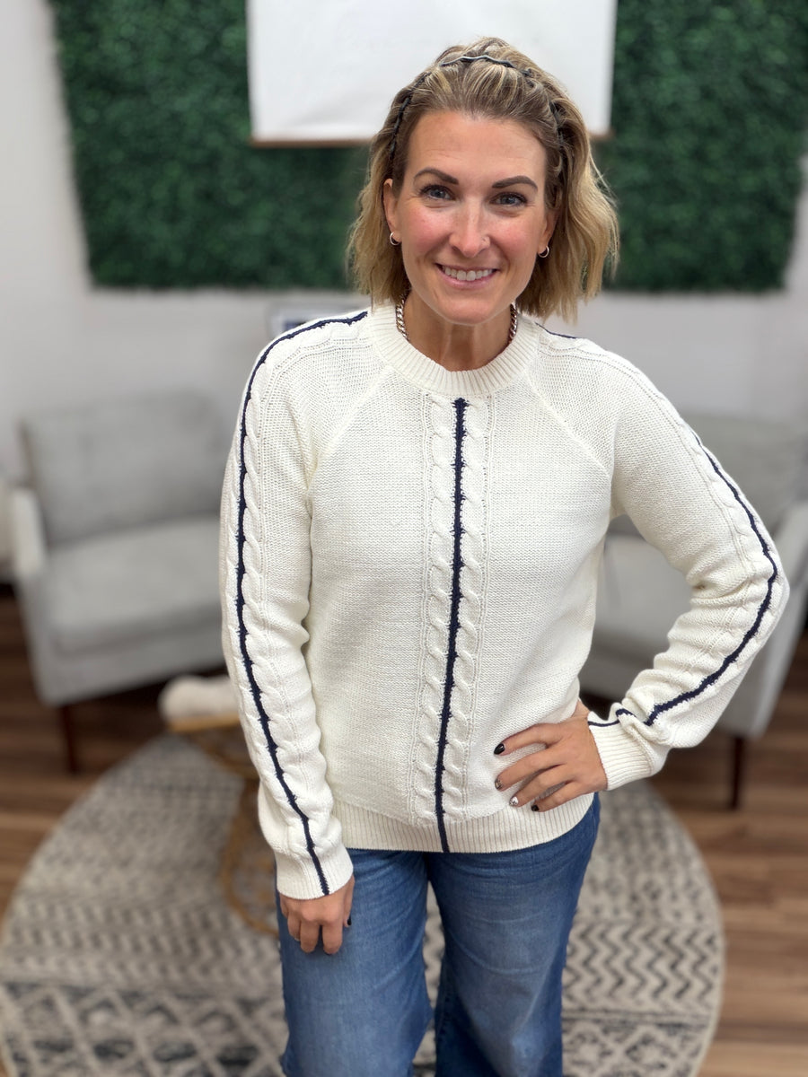 Liverpool - Long Sleeve Crew Neck Raglan Sweater