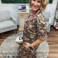 Christmas Luxe Pajama Set - Camo