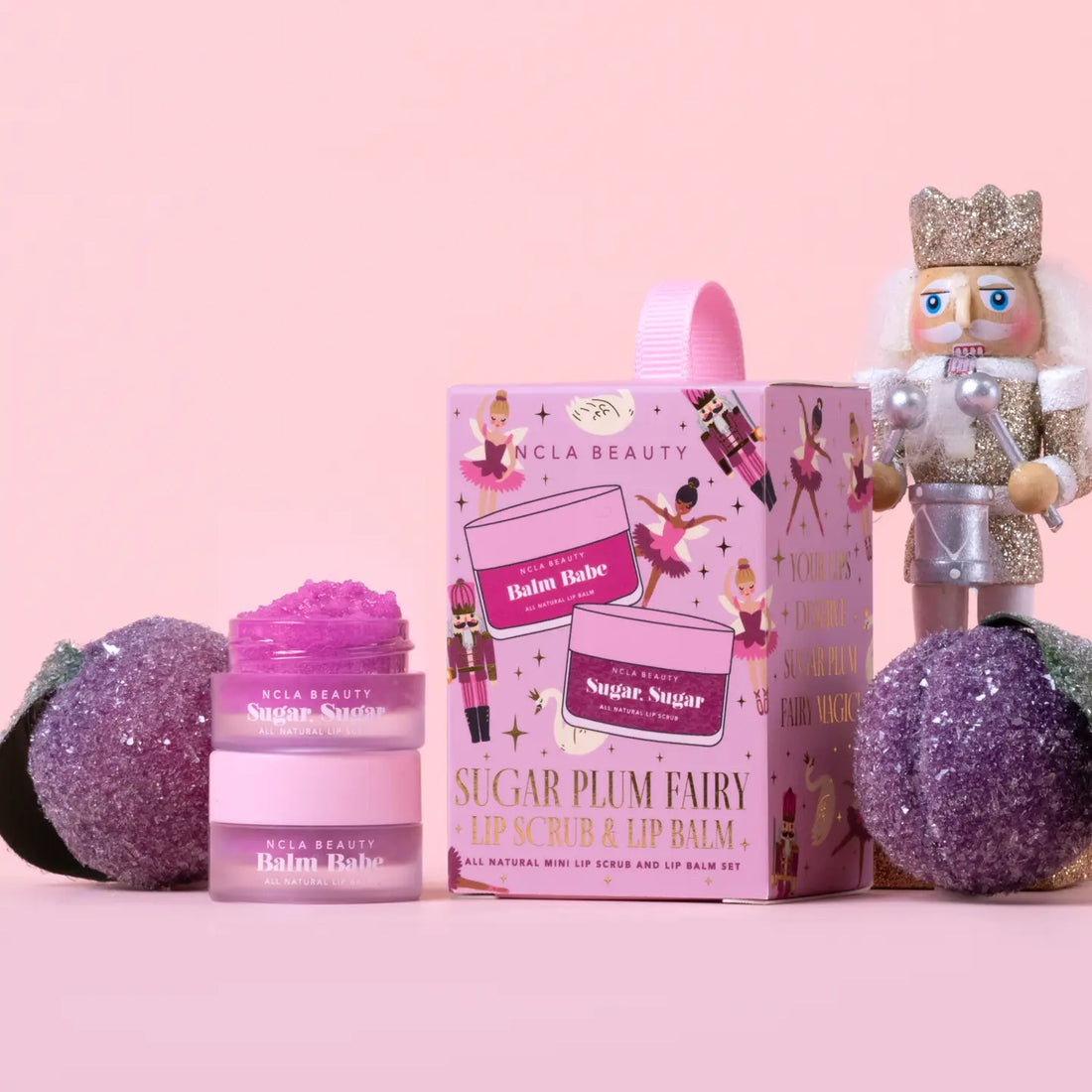 Sugar Plum Fairy Lip Scrub & Lip Balm