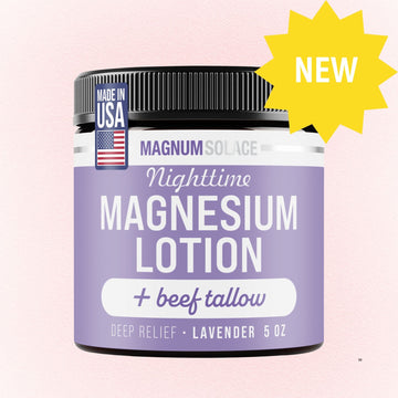 Nighttime Magnesium Lotion + Beef Tallow