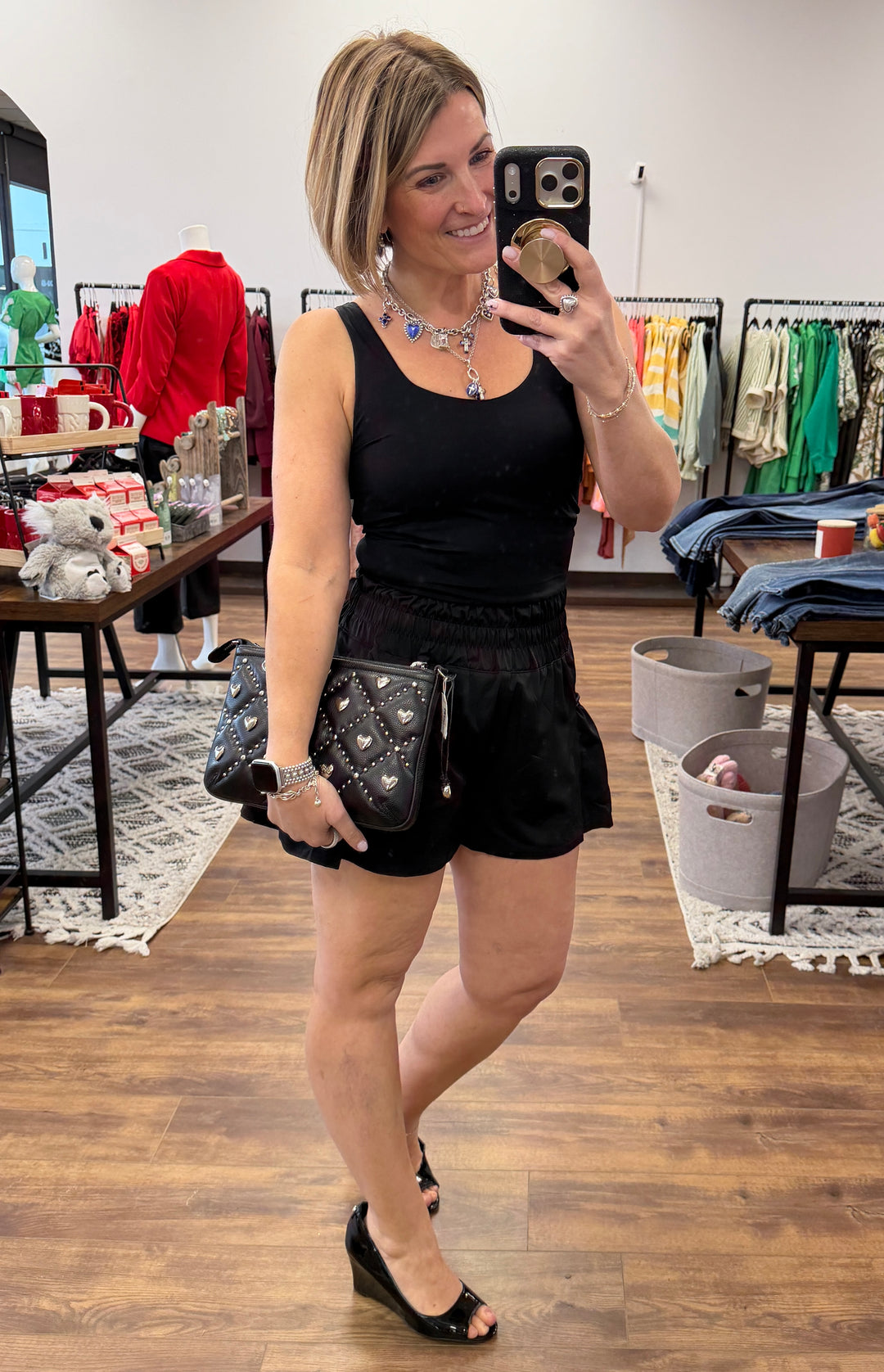 Flounce &amp; Flow Romper - Black
