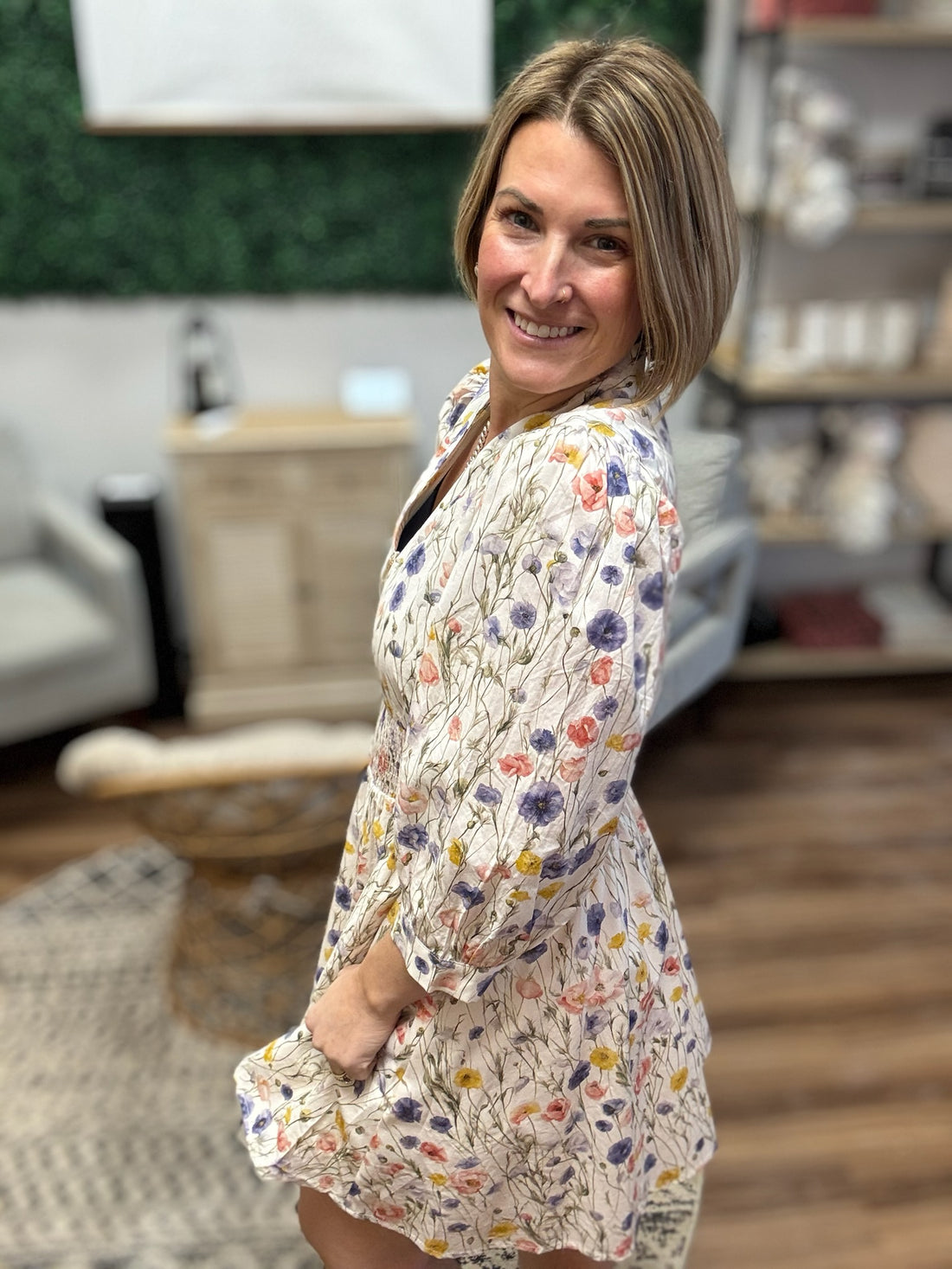 Wildflower Smocked Waist Dress