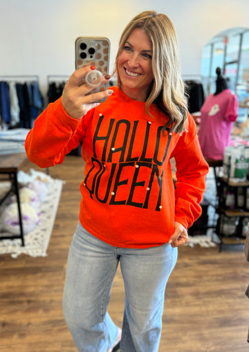 Hallo-QUEEN Graphic Sweatshirt