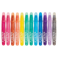 Rainbow Sparkle Metallic Gel Crayons